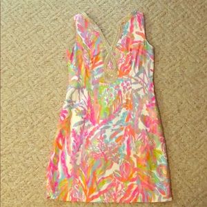 EUC Lilly Pulitzer Janice Shift Scuba to Cuba